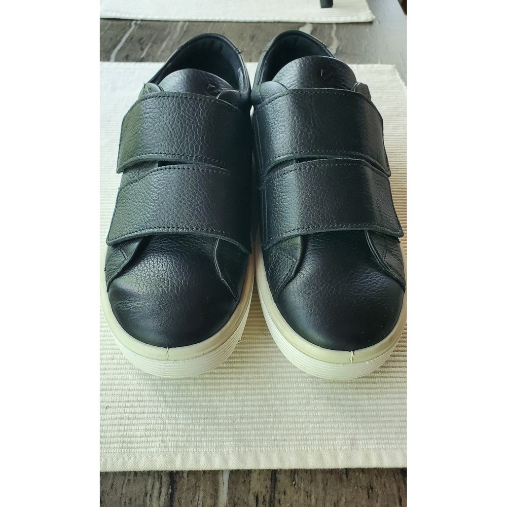 ECCO Soft 8 Womens Black Pebbled Leather Sneakers Shoes 39 US 8-8.5 - Picture 5 of 8